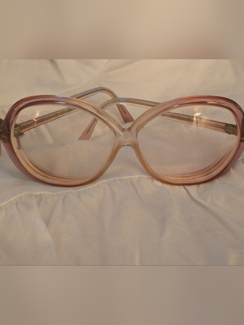 Vintage 70s 80s DVF Gradient Brown Glasses eyeglasses frames - Picture 14 of 16